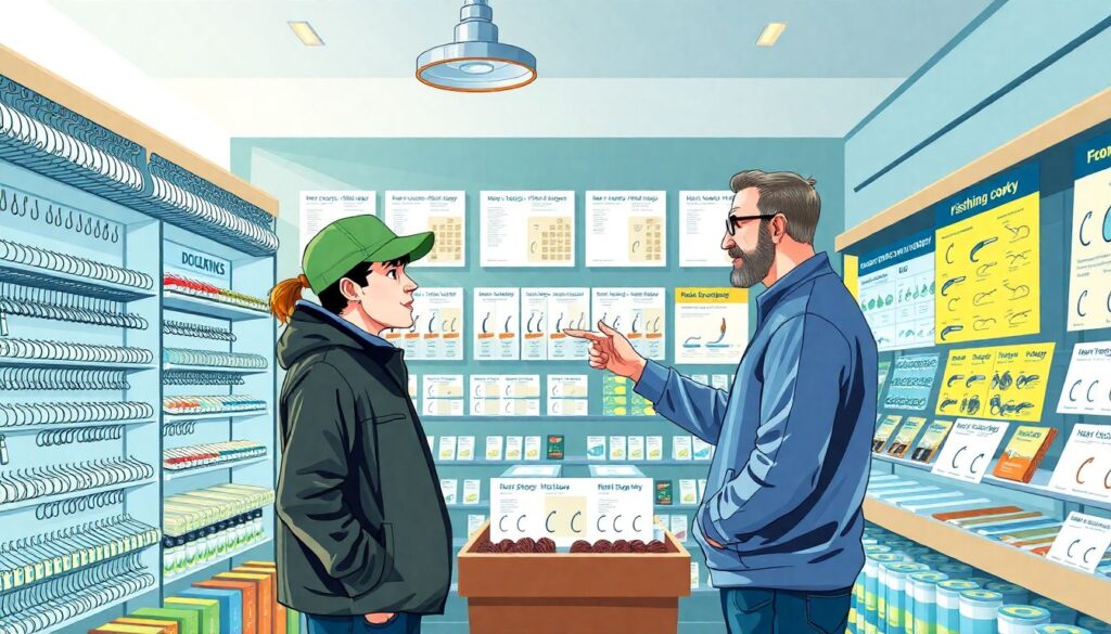 Выбор крючков: какие различия и для каких видов - иллюстрация