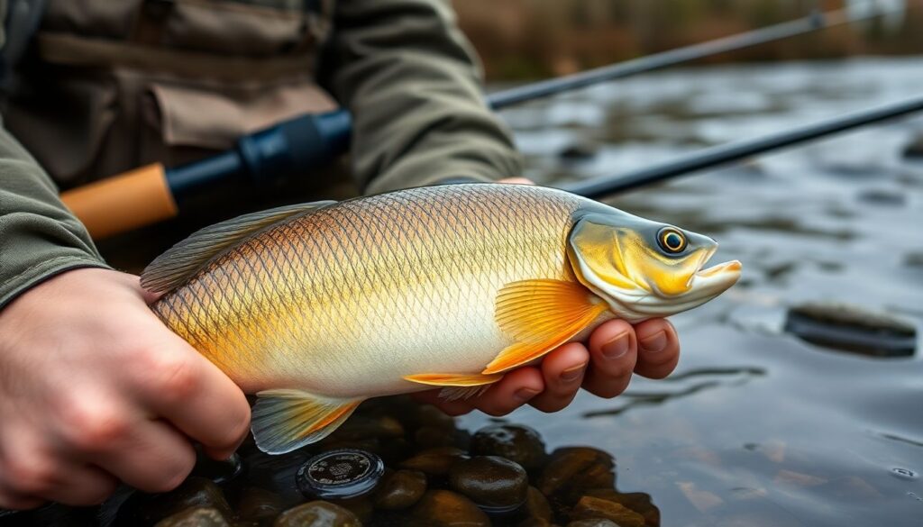 Техника ловли ерша на течении: особенности - иллюстрация