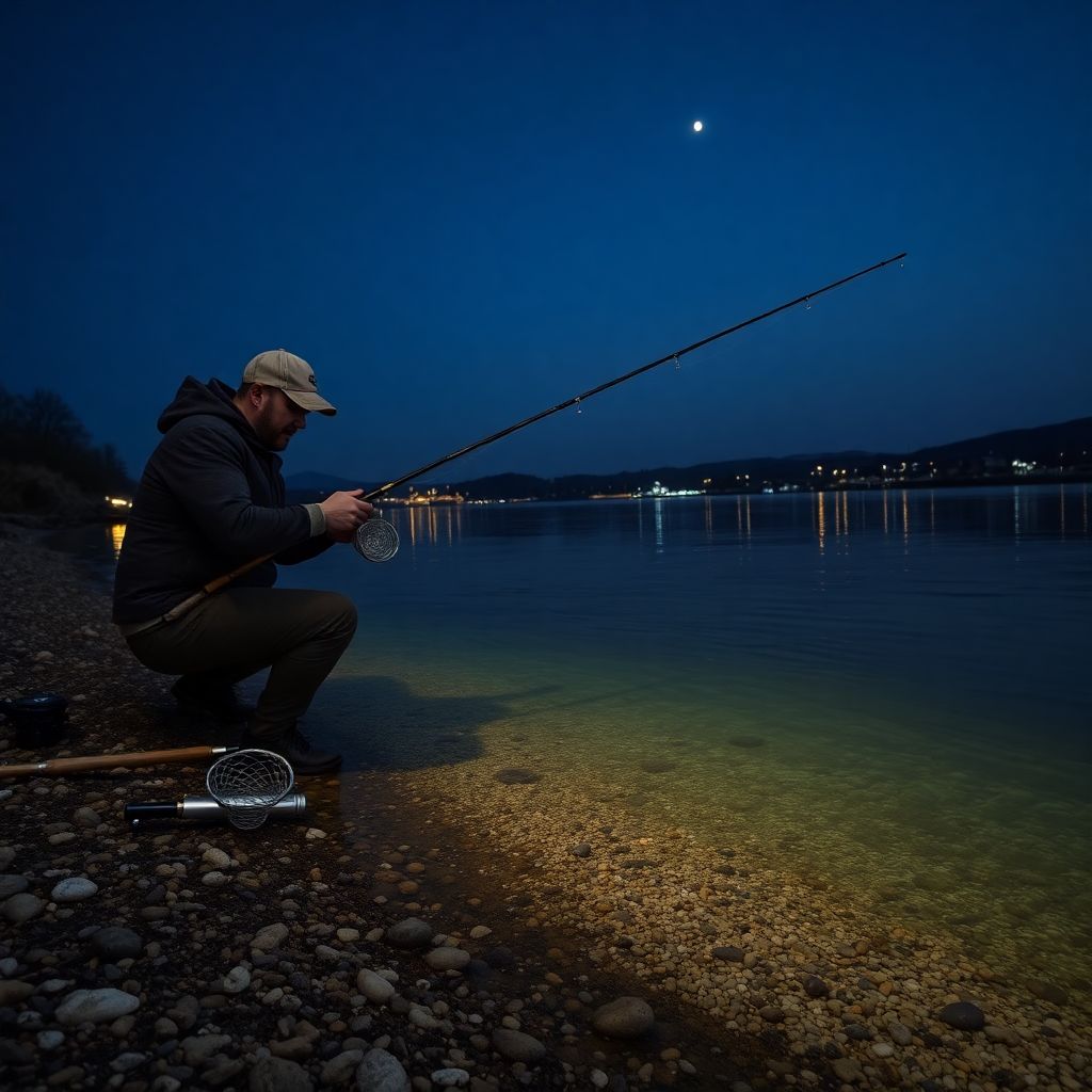Техника ловли ерша на течении: особенности снастей и проводки