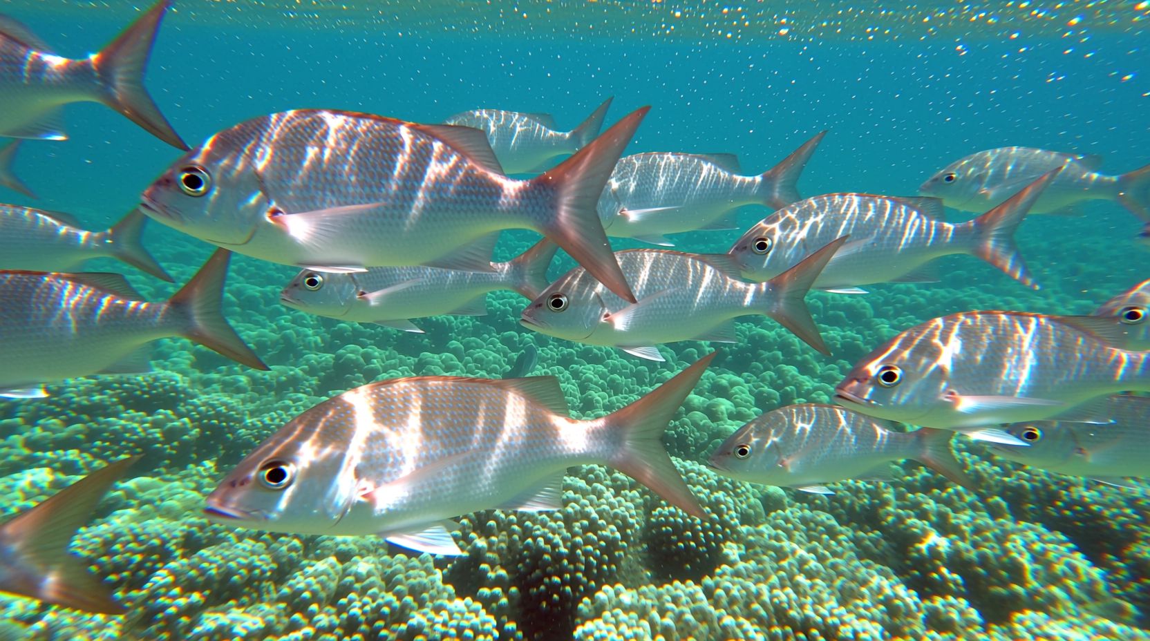 Наблюдай мир подводных обитателей