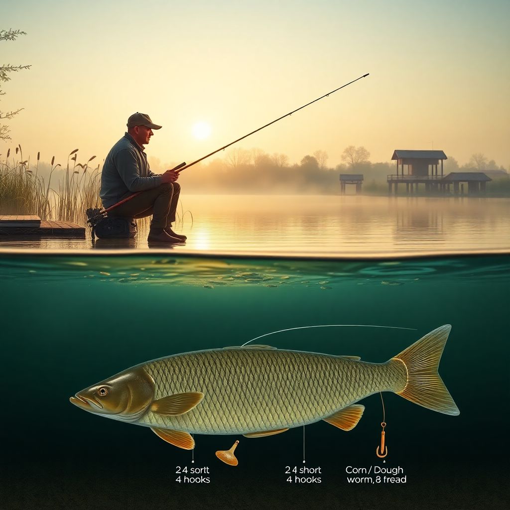 Техника ловли карася на карасянке для успешной рыбалки новичкам и опытным рыбакам