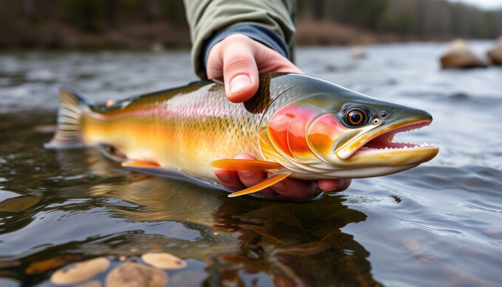 Нюансы выбора приманки для лосося в реках - иллюстрация
