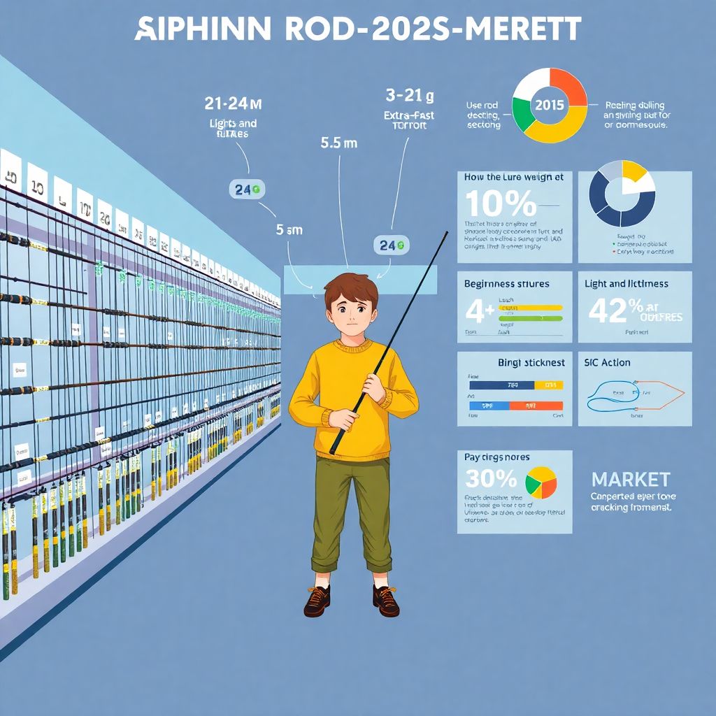 Выбор спиннинга для начинающих: советы по длине, тесту и жесткости