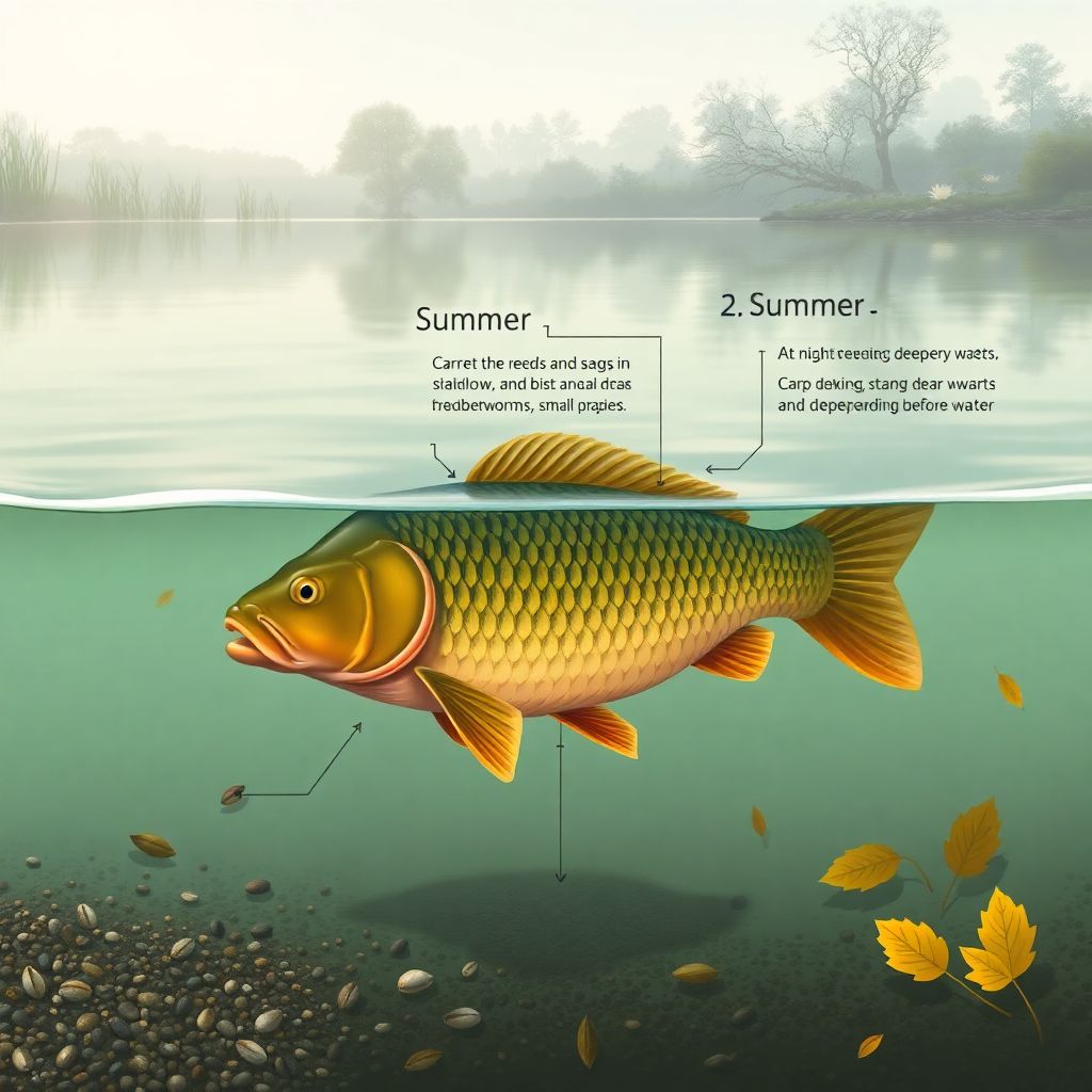 Повадки карпа: когда и чем кормить рыбу для успешной ловли