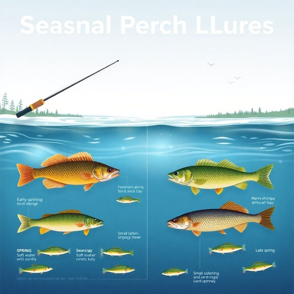 Сезонные приманки для окуня: выбор снастей от ранней весны до поздней осени