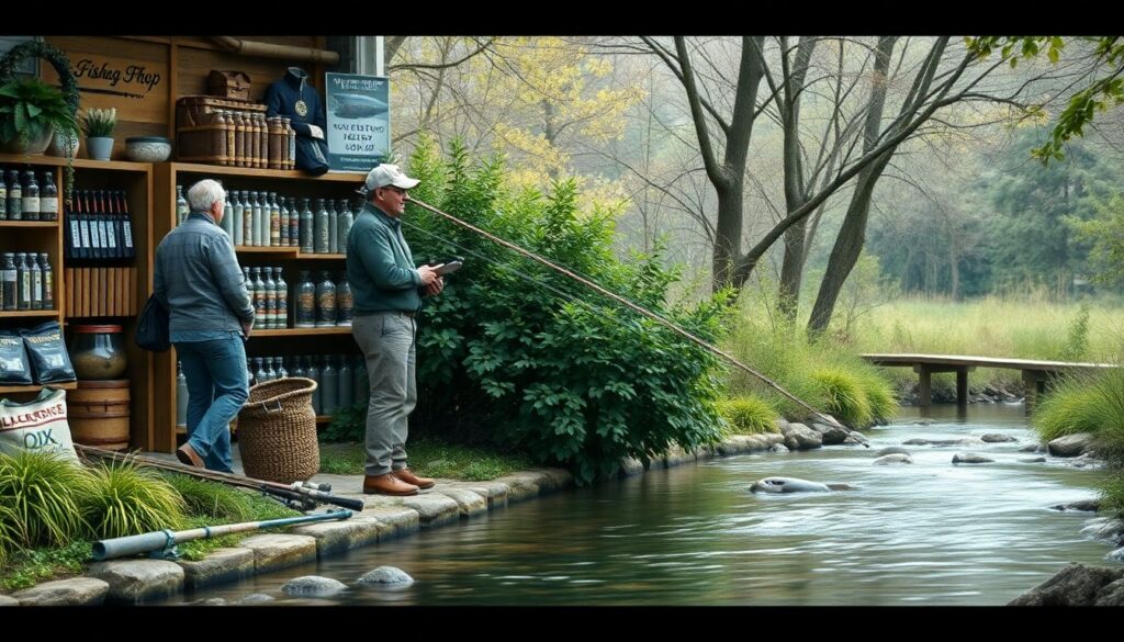 Какое удилище выбрать для ловли форели в горной реке - иллюстрация