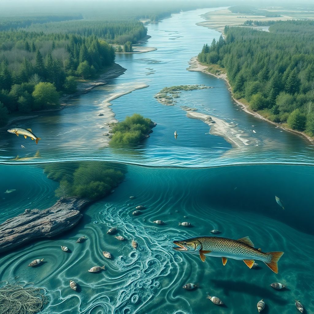 Рыбалка на реке: как определить место стоянки хищника и выбрать точку ловли