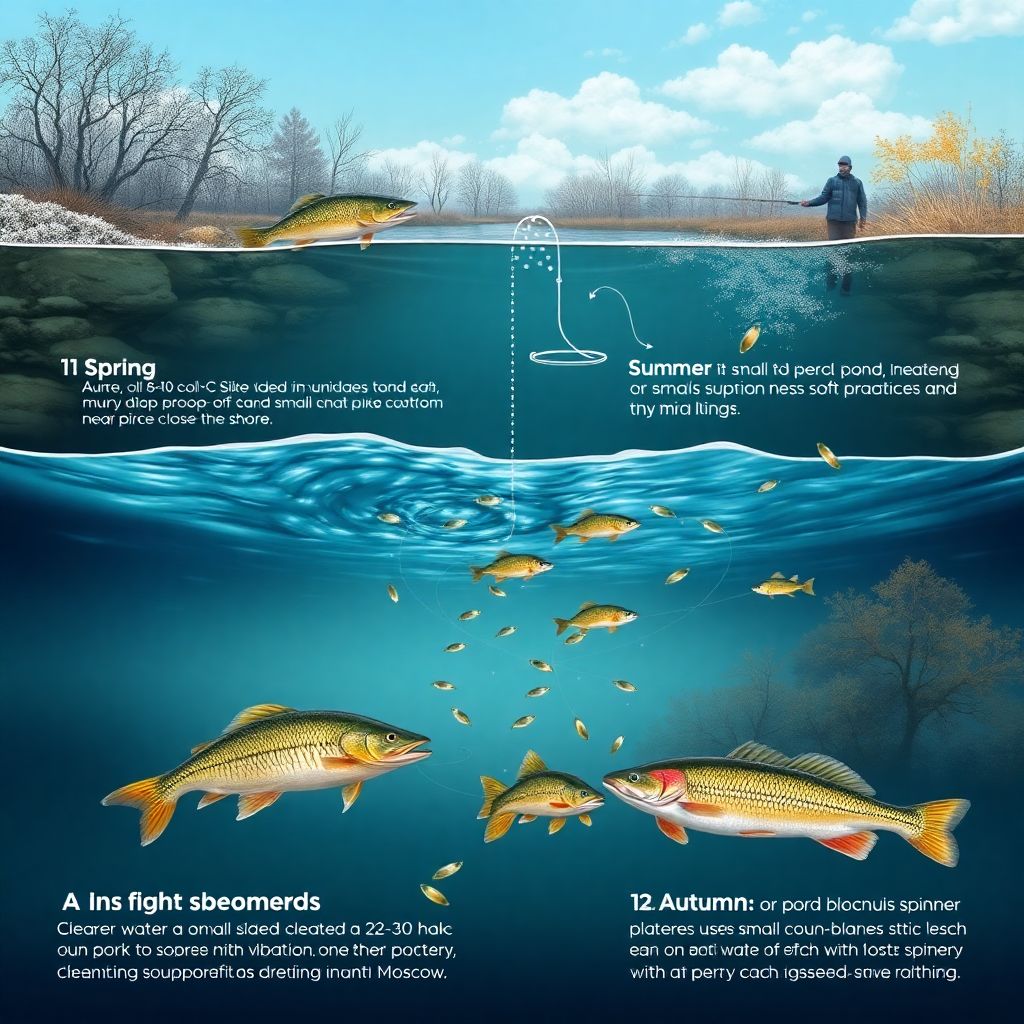 Сезонная смена приманок под воду: когда переходить на вертушки