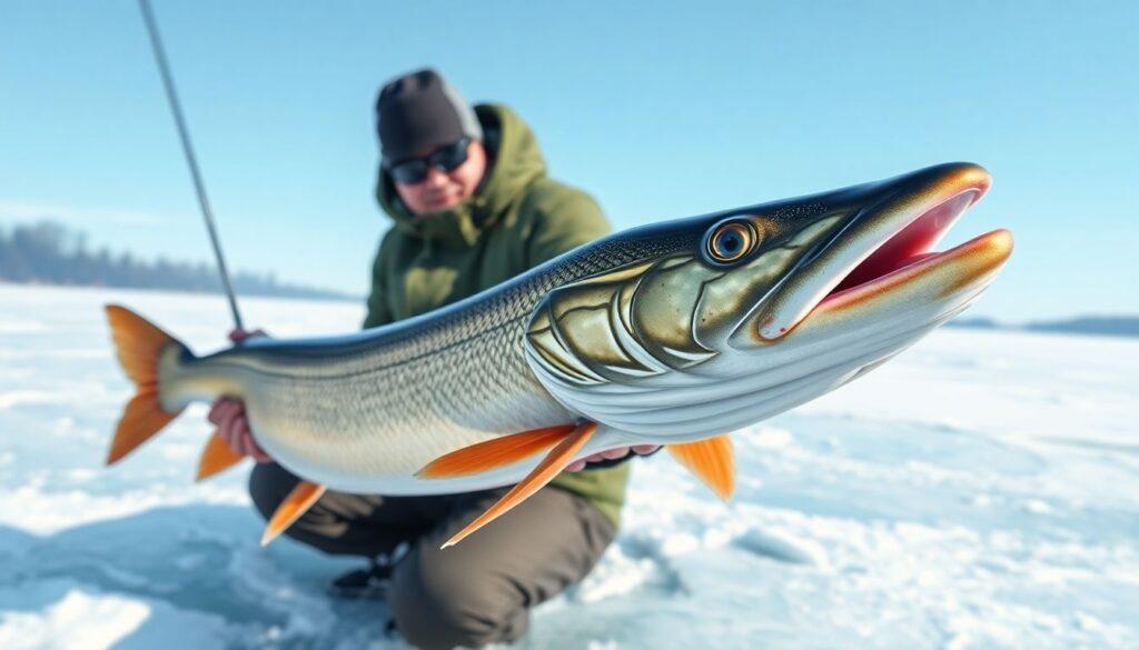 Ловля щуки зимой: приманки и особенности - иллюстрация