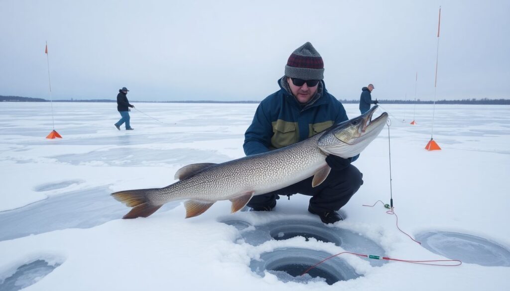 Ловля щуки зимой: приманки и особенности - иллюстрация