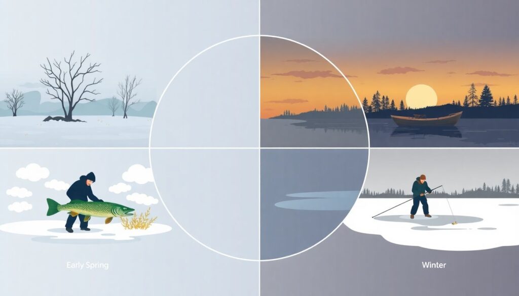 Тайминг миграций хищников в водоёмах - иллюстрация