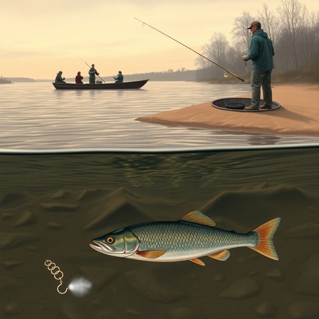 Как ловить судака в реках с глинистым дном: тактика и эффективные снасти