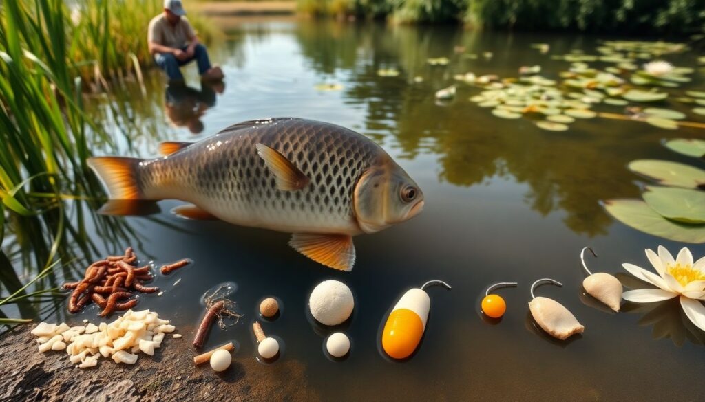 Секреты успешной ловли карася на пруду - иллюстрация
