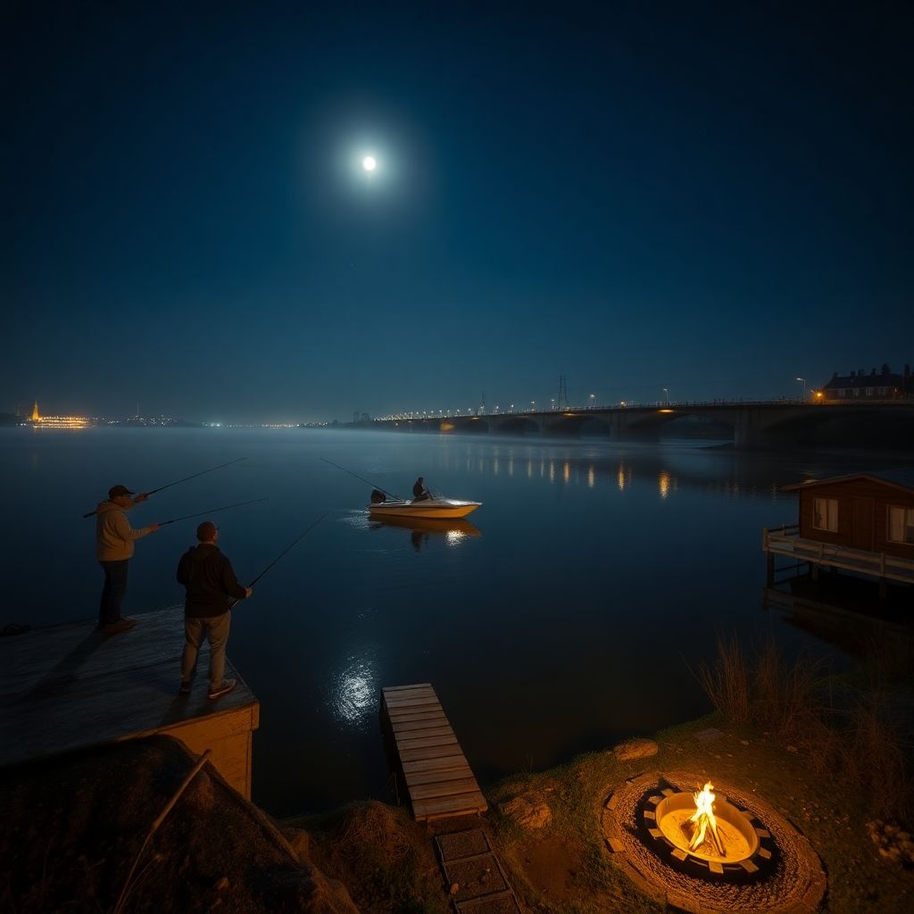 Лучшие места для ночной рыбалки на реке: где и как поймать крупный улов