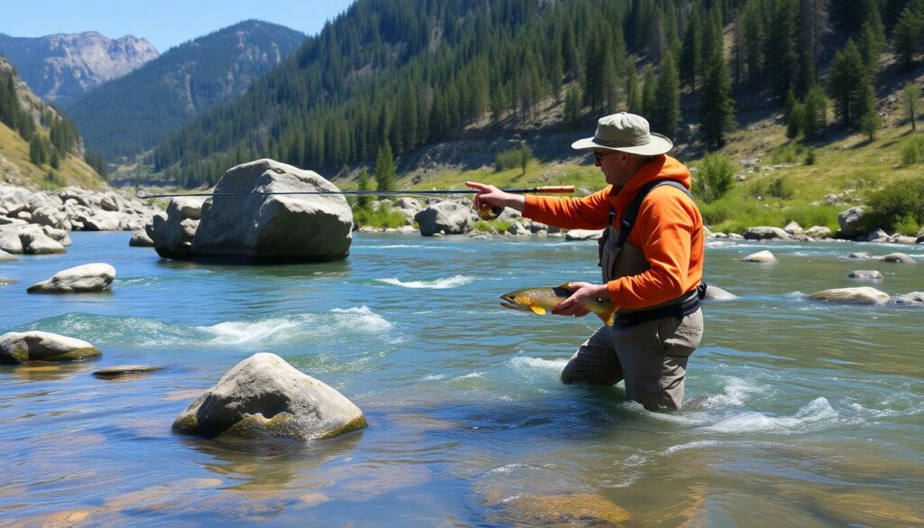 Где искать форелевые участки на реках - иллюстрация