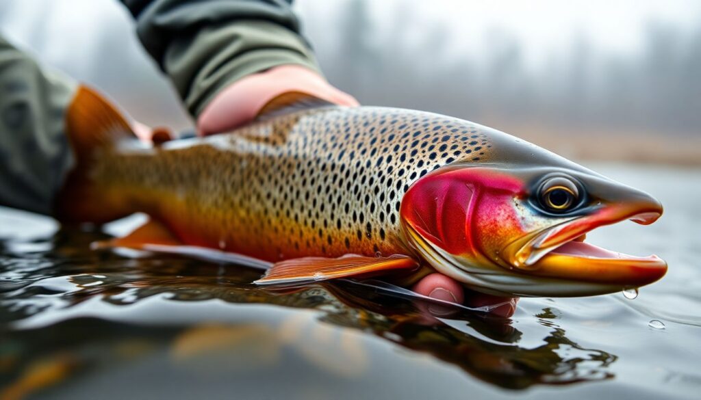 Где искать форелевые участки на реках - иллюстрация