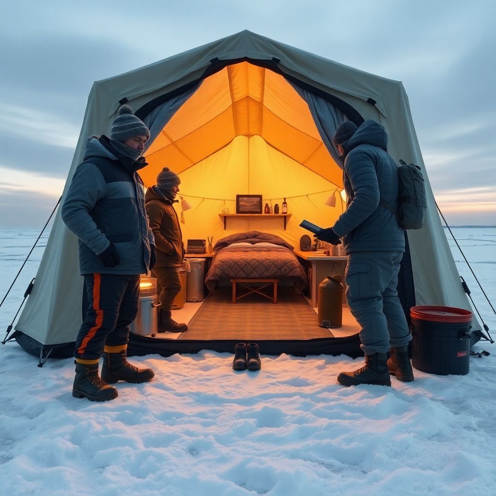 Снаряжение для рыбалки на зимовке: что взять с собой начинающему рыболову