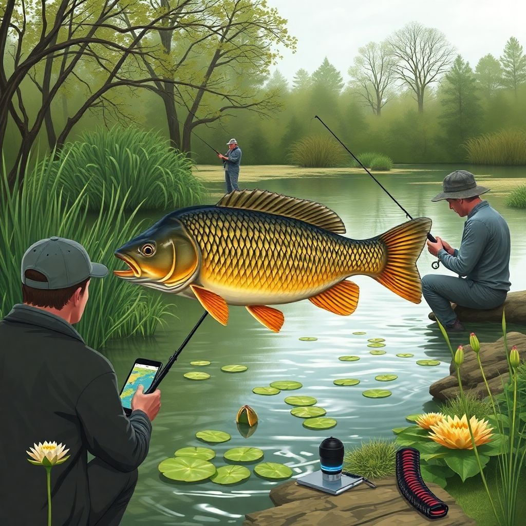 Лучшие места для ловли карася: выбор водоёмов и эффективные подходы