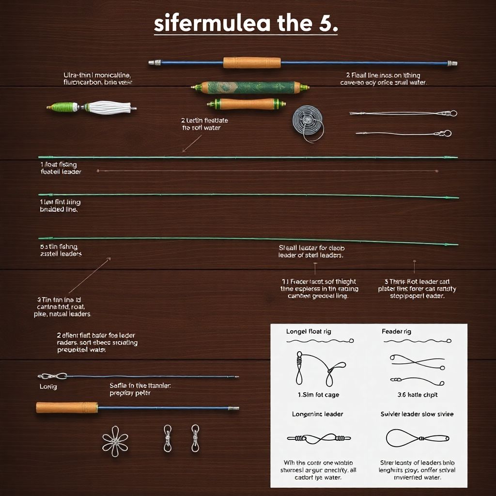 Как выбрать и правильно привязать поводок к оснастке для успешной рыбалки
