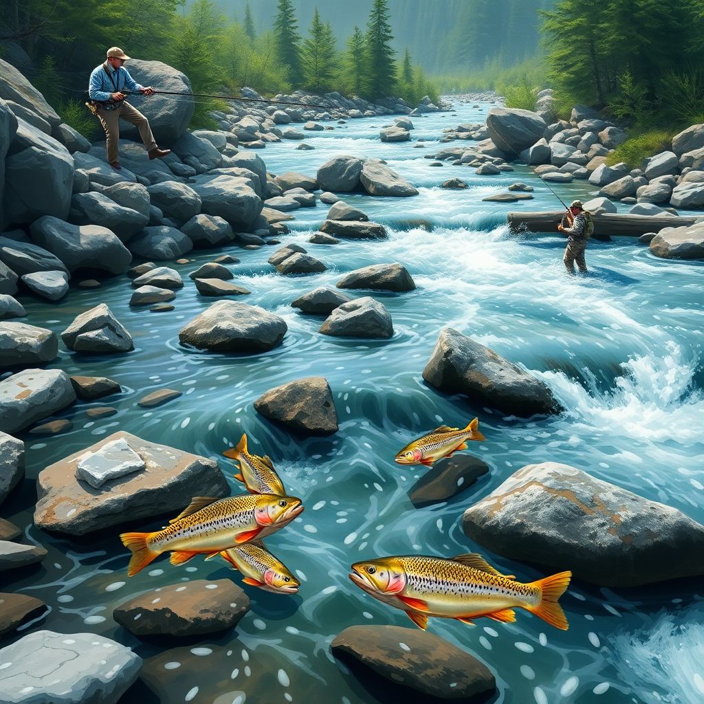 Секреты ловли форели на естественном течении: тактика и лучшие приемы