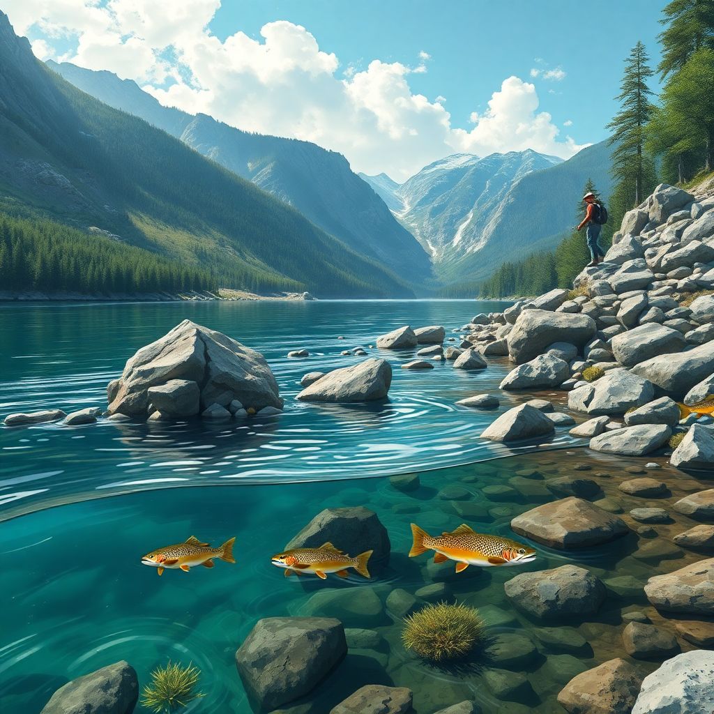 Где ловить форель на плато и в полноводной реке: лучшие места и тактика