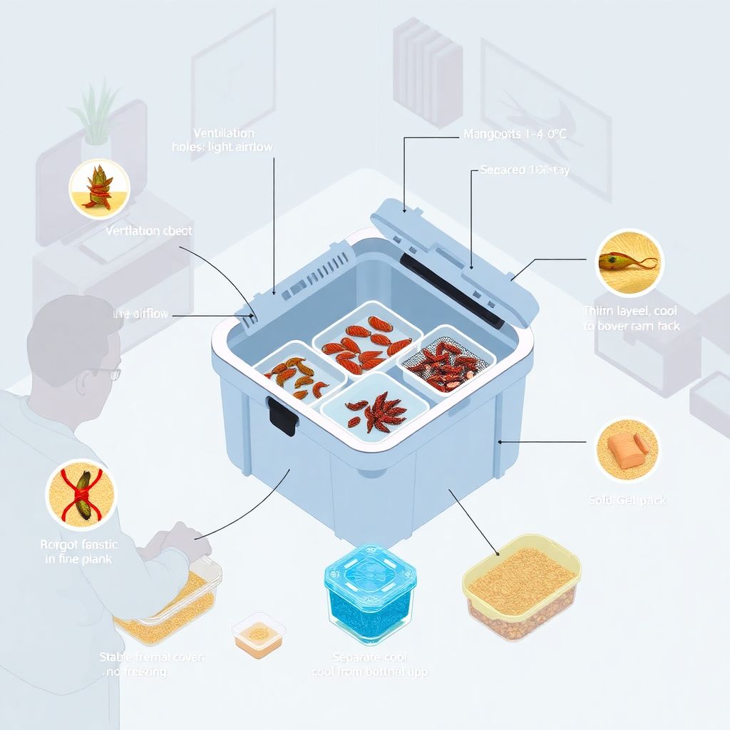 Как правильно хранить наживку и прикормку для успешной рыбалки