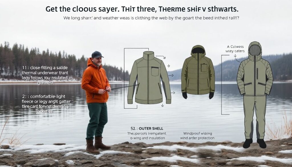 Как выбрать термоодежду для длительной рыбалки - иллюстрация