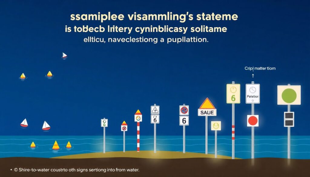 Маркирование участков на реке: как не потеряться по берегу - иллюстрация