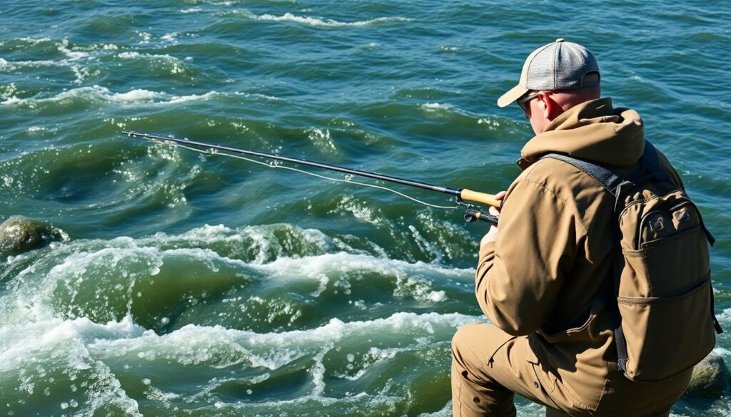 Как ловить плотву на быстром течении - иллюстрация