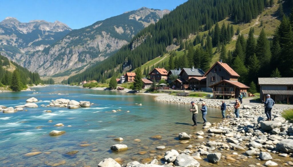 Как поймать форель в горной реке: техника и приманки - иллюстрация