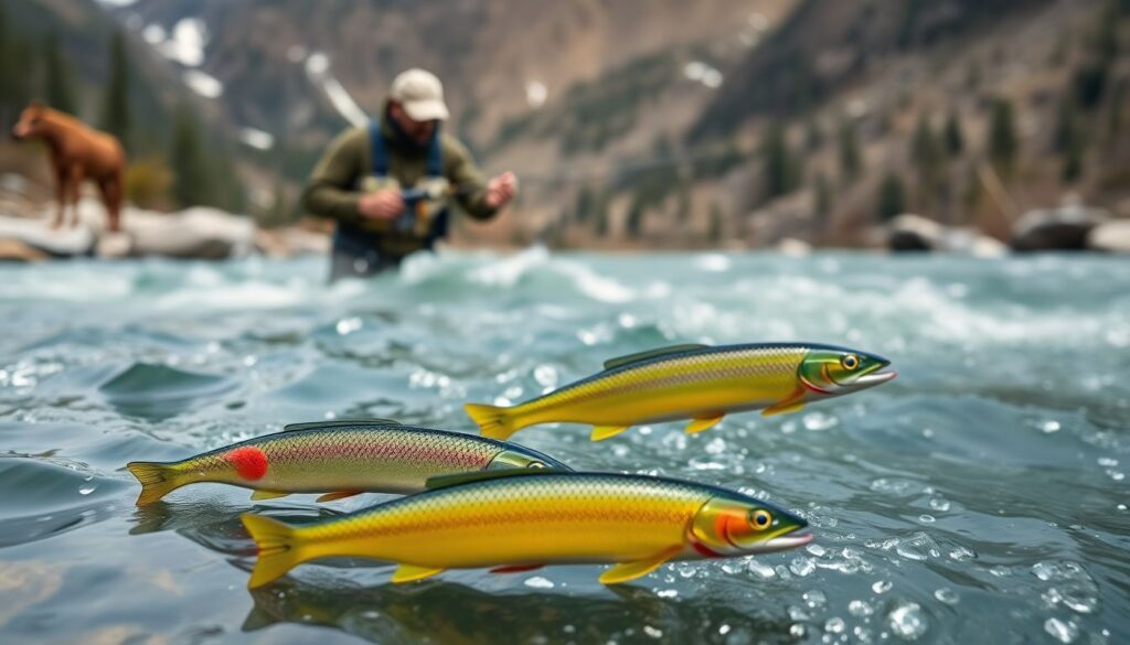 Как поймать форель в горной реке: техника и приманки - иллюстрация