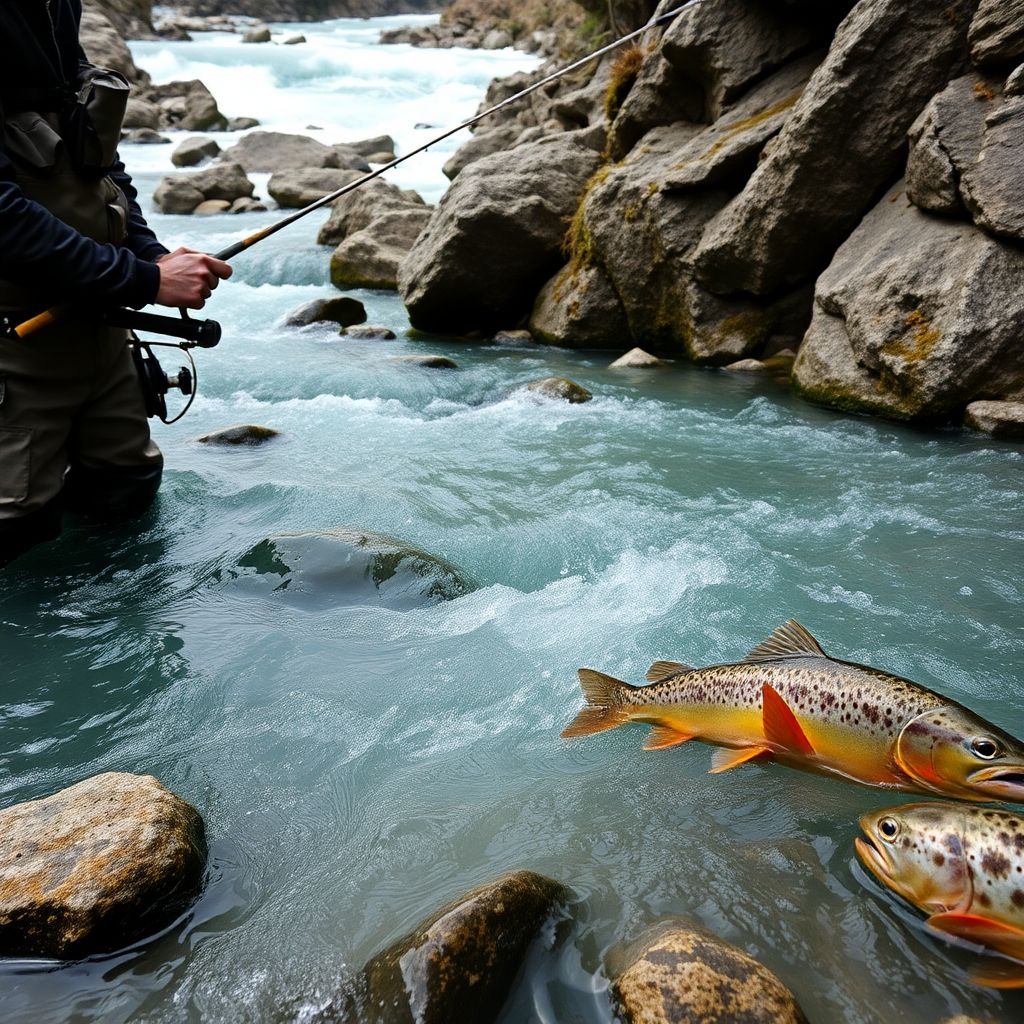 Как поймать форель в горной реке: эффективные техники ловли и приманки