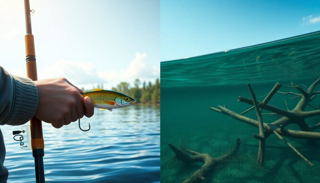 Где ловить окуня зимой: приманки и техника - иллюстрация