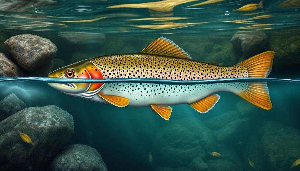 Где ловить форель в реках и озерах: сравнение водоемов - иллюстрация