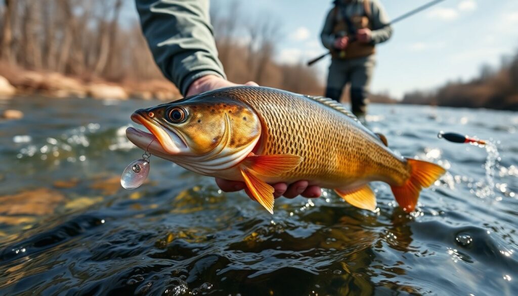 Как ловить голавля на течении: техника и приманки - иллюстрация