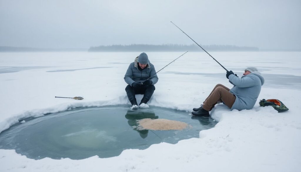 Где ловить леща зимой: приманки и места - иллюстрация