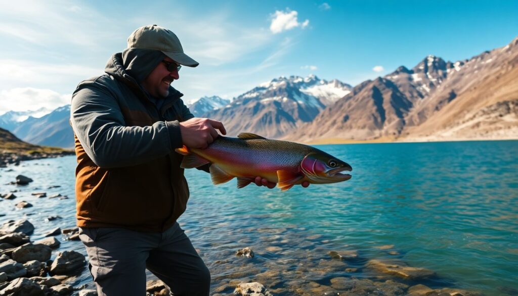 Где ловить форель на плато: точки и приманки - иллюстрация