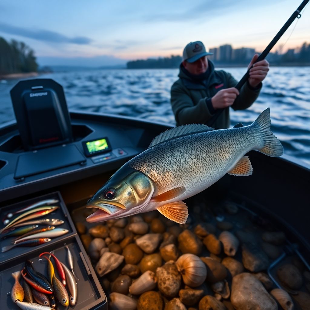 Как ловить судака на быстром течении: лучшие приманки и тактика