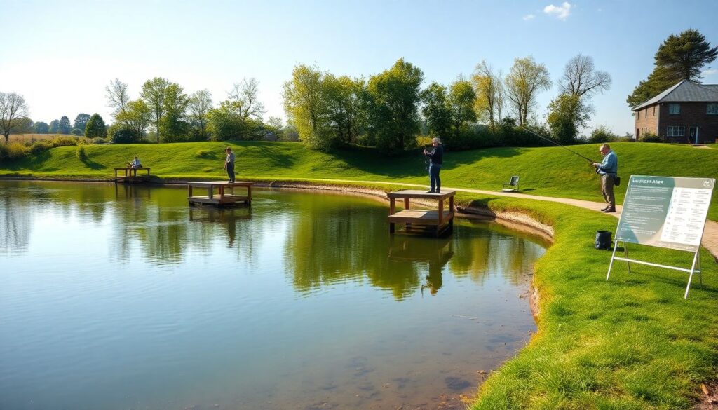 Где ловить карпа на пруду: места и снасти - иллюстрация