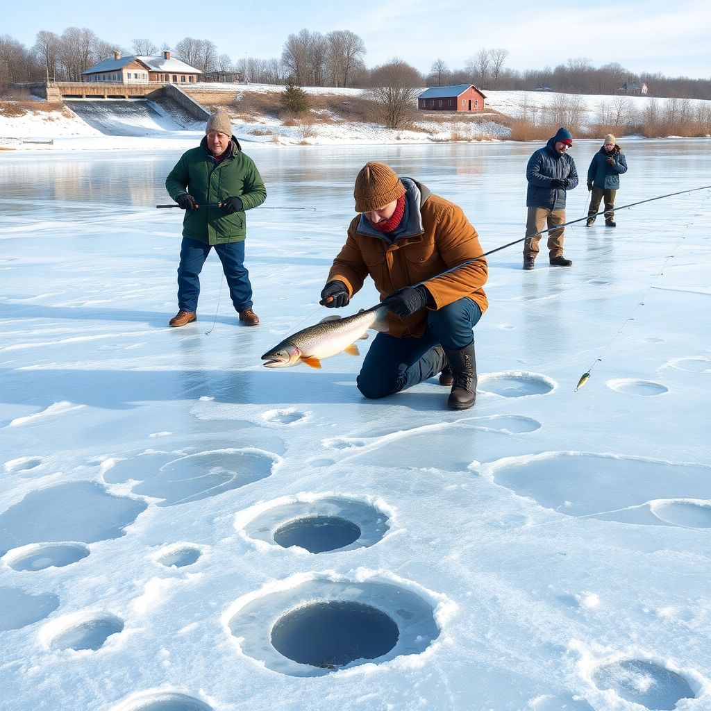 Где ловить форель зимой: рабочая тактика и лучшие зимние снасти