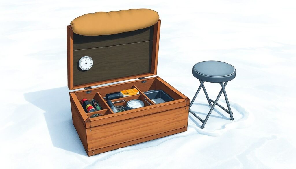 Как выбрать и собрать набор для зимней рыбалки - иллюстрация