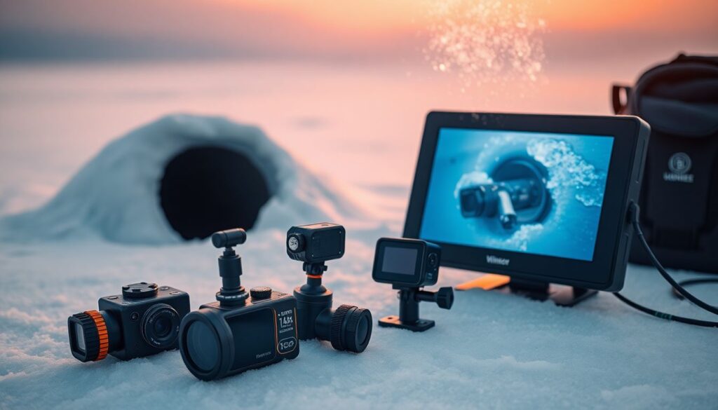 Как выбрать и настроить подводную камеру для рыбалки - иллюстрация