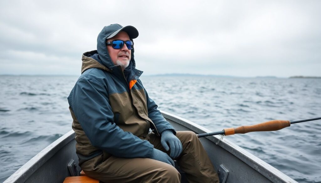 Лучшие костюмы и обувь для длительных рыбалок - иллюстрация