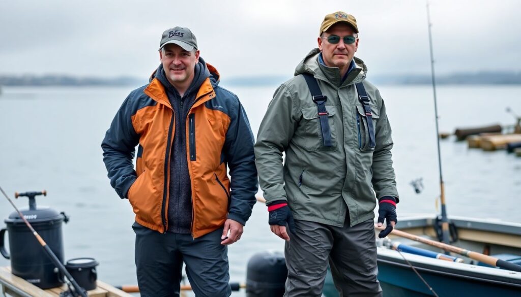 Лучшие костюмы и обувь для длительных рыбалок - иллюстрация