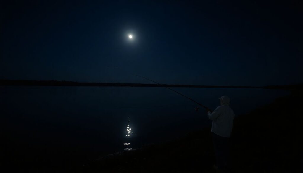 Как выбрать и применять донку для ночной рыбалки - иллюстрация