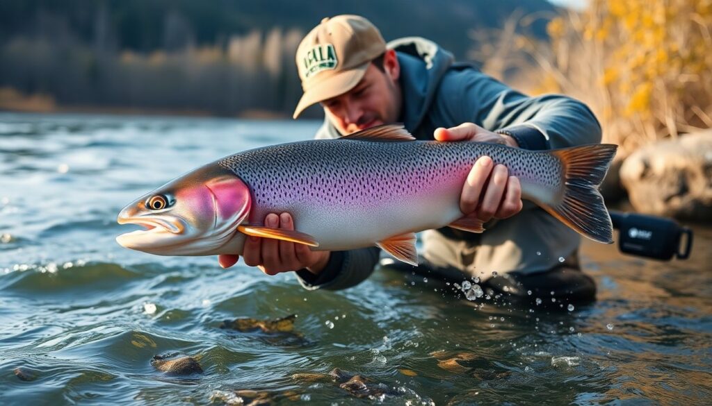 Как поймать голца на реке: методы и приманки - иллюстрация