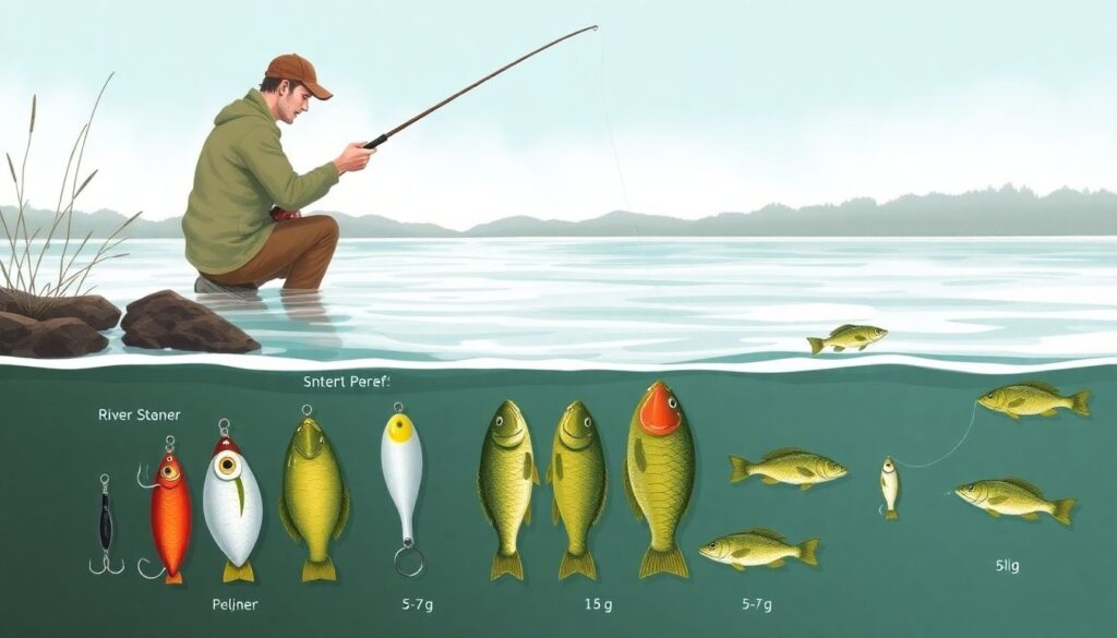 Где ловить окуня на реке: точки и техники - иллюстрация