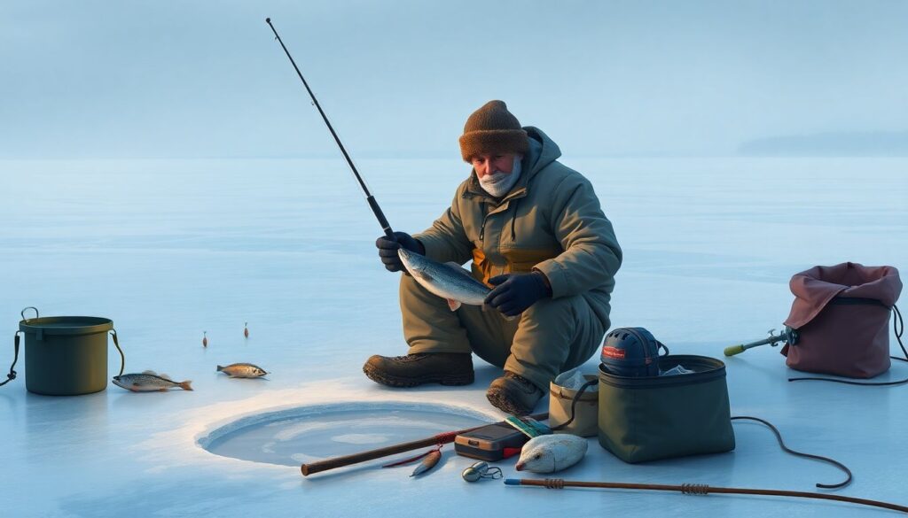 Лучшие приманки для ловли карася на зимовке - иллюстрация