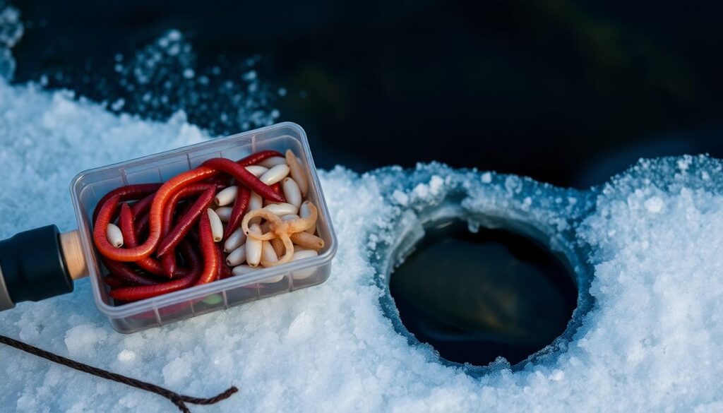 Лучшие приманки для ловли карася на зимовке - иллюстрация