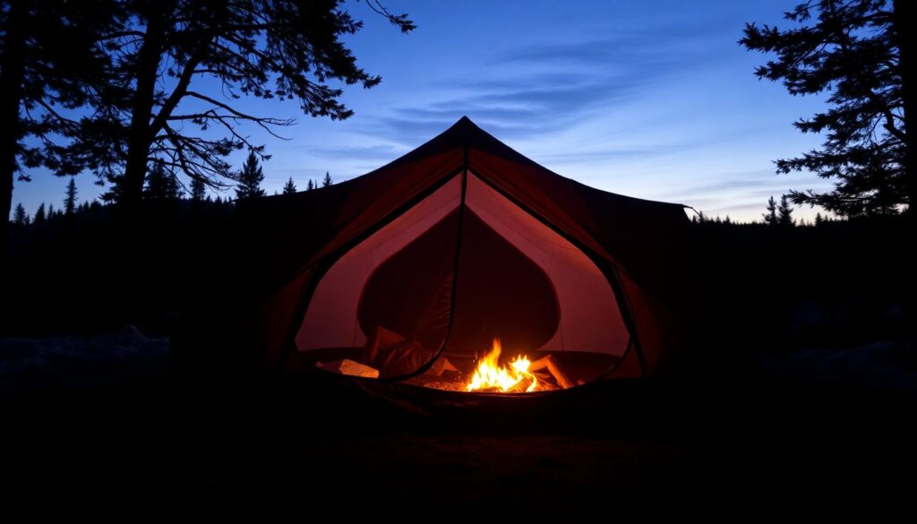 Как выбрать палатку для походной рыбалки - иллюстрация